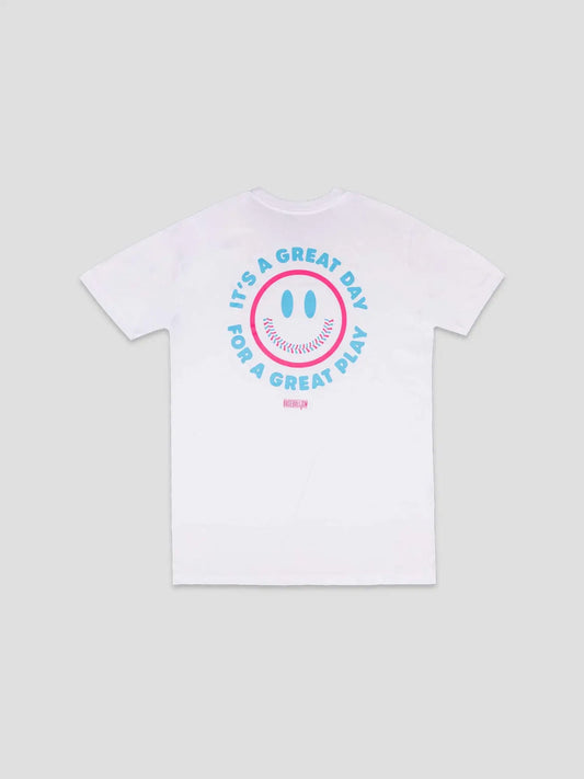 Baseballism Youth Boys Its A Great Day Tee