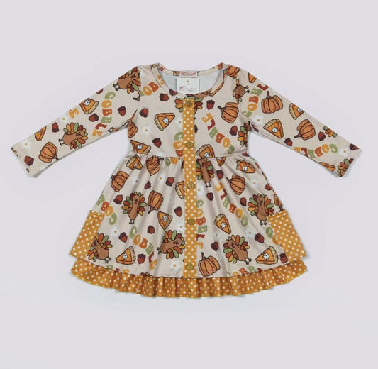 Gobble Girls Twirl Dress